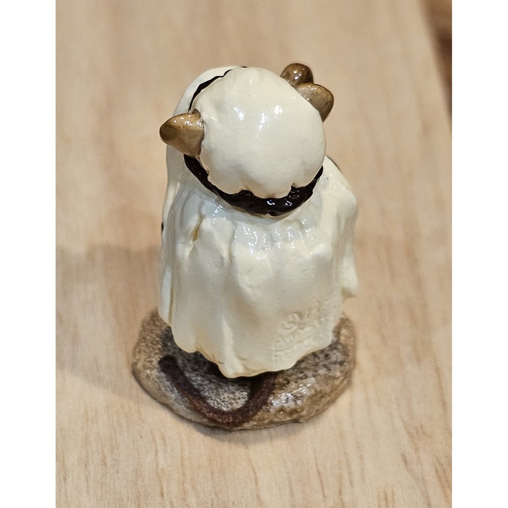 Wee Forest Folk M-122b Shepard Standing Retired Signed AP, No WFF Box 1985 - Picture 5 of 12